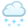 cloud with snow