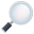right-pointing magnifying glass