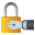 lock with ink pen