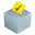 ballot box with ballot
