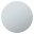 medium white circle