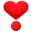 heavy heart exclamation mark ornament