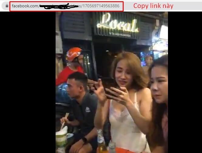 Copy link riêng tư trên FB