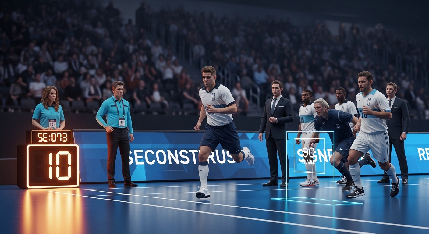 Quy định thay người 10 giây mới nhất - Cập nhật những điểm mới trong luật thi đấu thể thao