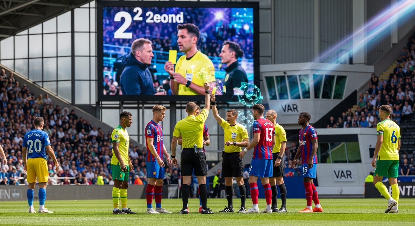 VAR can thiệp thẻ vàng thứ 2 khi nào trong bóng đá - Những quy định mới nhất và ứng dụng trong trận đấu